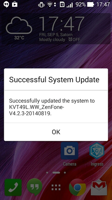 Asus Zenfone 4 (A450CG) firmware 4.2.3