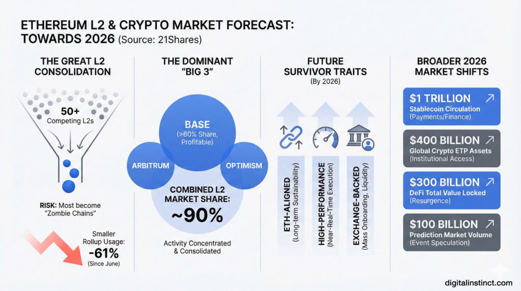 elthereum L2 & crypto market forecast towards 2026
