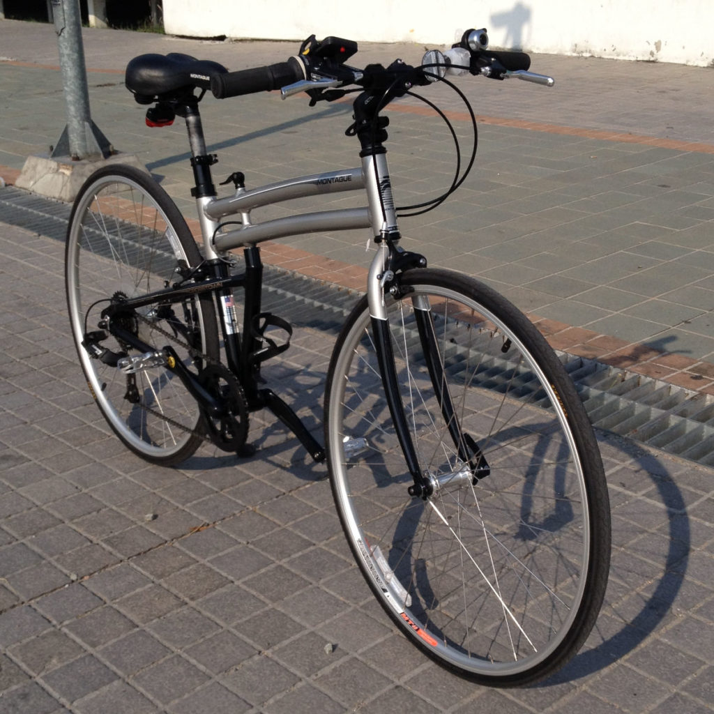 Montague Crosstown ขนาด 19" จักรยานพับได้ แบบ full size 